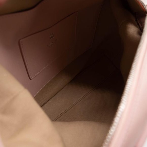 Small Antigona Soft Satchel Pink Leather Shoulder Bag - Picture 10 of 12